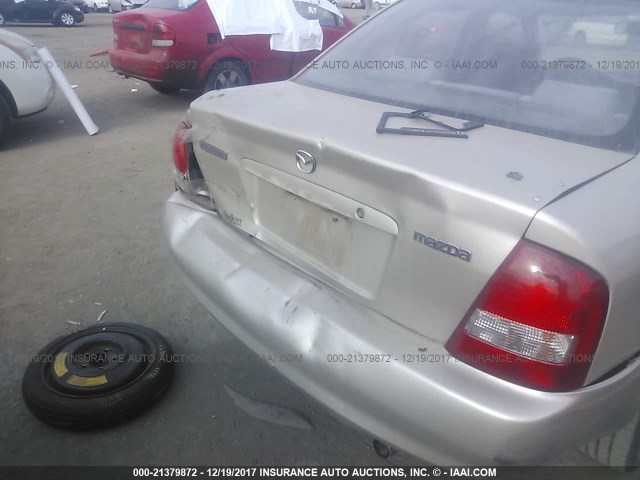 JM1BJ225X10451870 - 2001 MAZDA PROTEGE LX/ES 棕色 照片 6