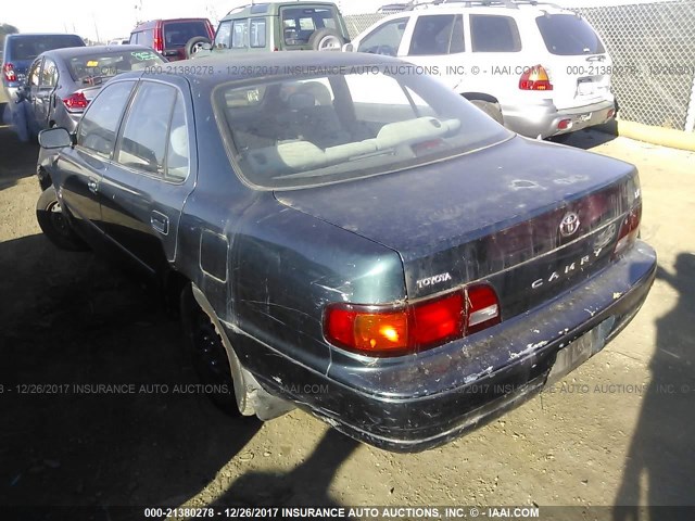 JT2BG12K5T0341304 - 1996 TOYOTA CAMRY DX/LE/XLE GREEN photo 3