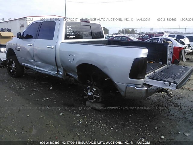 3C6UR5DL3FG619650 - 2015 RAM 2500 SLT 银色 照片 3
