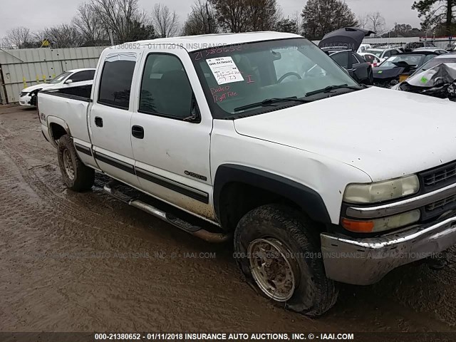 1GCGK13UX2F129912 - 2002 CHEVROLET SILVERADO K1500 HEAVY DUTY WHITE photo 6