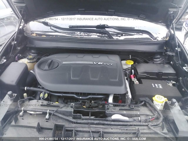 1C4PJMBS0FW608950 - 2015 JEEP CHEROKEE TRAILHAWK 灰色 照片 10