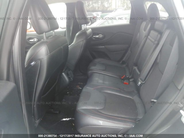 1C4PJMBS0FW608950 - 2015 JEEP CHEROKEE TRAILHAWK 灰色 照片 8