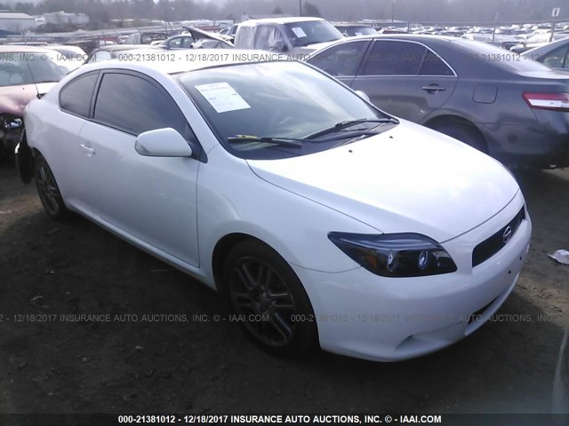 JTKDE3B77A0318058 - 2010 TOYOTA SCION TC WHITE photo 1