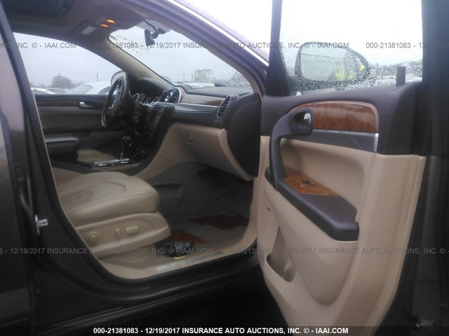 5GALVCED9AJ122848 - 2010 BUICK ENCLAVE CXL 棕色 照片 5