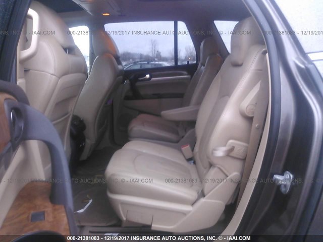 5GALVCED9AJ122848 - 2010 BUICK ENCLAVE CXL 棕色 照片 8