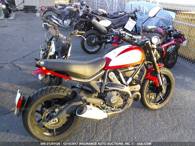 ML015ANM3HT012046 - 2017 DUCATI SCRAMBLER 800 RED photo 5