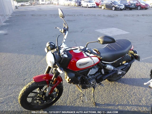 ML015ANM3HT012046 - 2017 DUCATI SCRAMBLER 800 RED photo 8