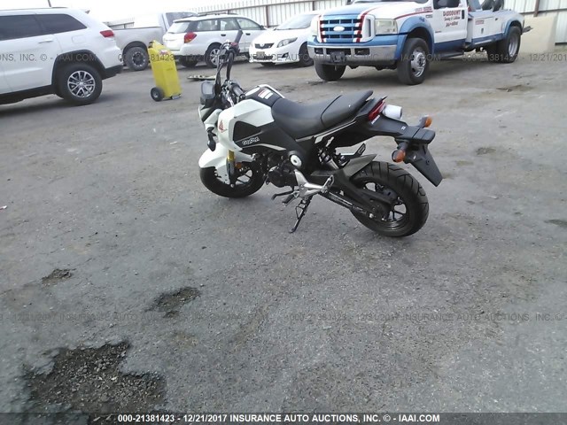 MLHJC6118F5108915 - 2015 HONDA GROM 125 WHITE photo 3