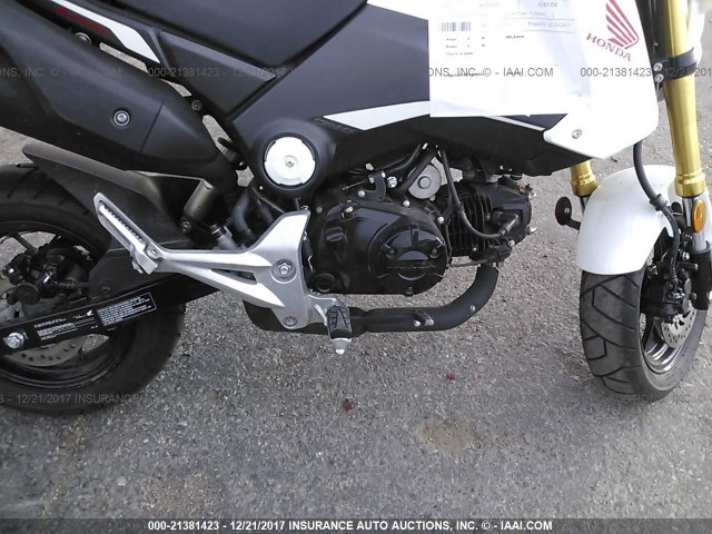 MLHJC6118F5108915 - 2015 HONDA GROM 125 WHITE photo 8