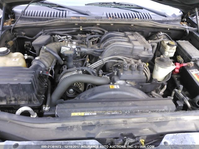 1FMZU63K05UB20260 - 2005 FORD EXPLORER XLT/XLT SPORT/NBX 黑色 照片 10