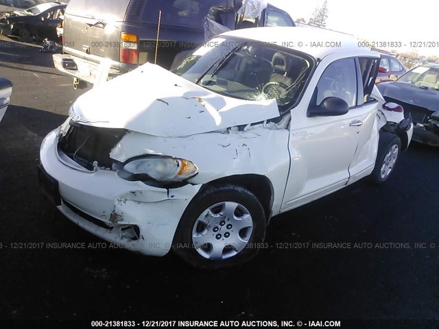 3A4FY58B26T346935 - 2006 CHRYSLER PT CRUISER TOURING WHITE photo 2