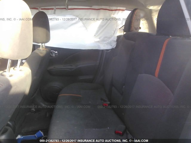 3N1CE2CP1FL360816 - 2015 NISSAN VERSA NOTE S/S PLUS/SV/SL/SR BLACK photo 8
