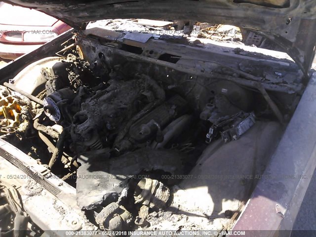 1G1BL52PXSR144637 - 1995 CHEVROLET CAPRICE / IMPALA CLASSIC/SS MAROON photo 10