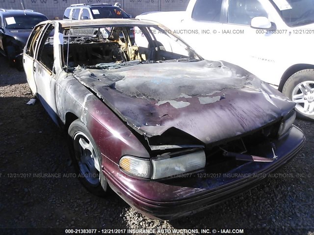 1G1BL52PXSR144637 - 1995 CHEVROLET CAPRICE / IMPALA CLASSIC/SS MAROON photo 6