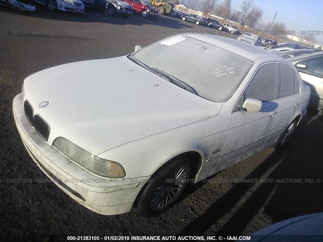 WBADT63483CK36518 - 2003 BMW 530 I AUTOMATIC WHITE photo 2