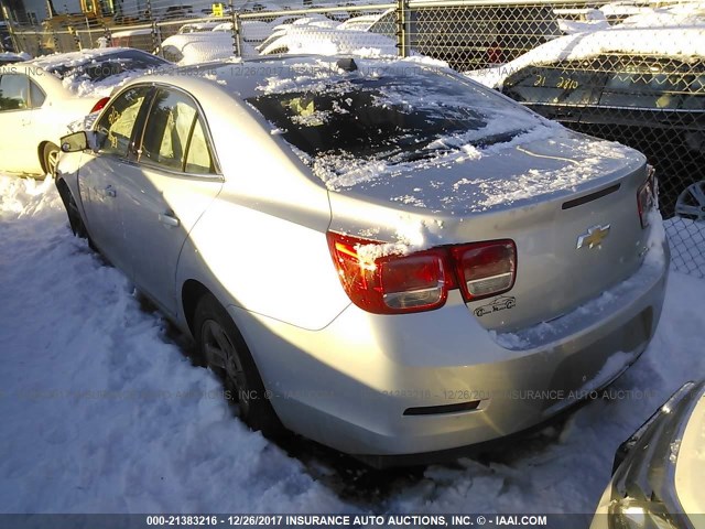 1G11B5SA4DF191578 - 2013 CHEVROLET MALIBU LS SILVER photo 3