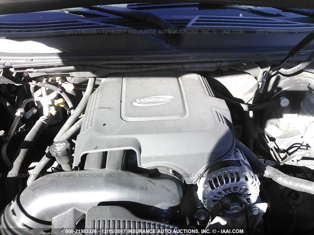 3GNEC12047G269454 - 2007 CHEVROLET AVALANCHE C1500 GRAY photo 10