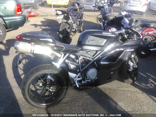 ZDM1XBGV7AB012511 - 2010 DUCATI 848 BLACK photo 4