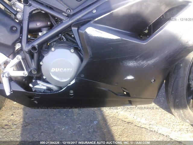 ZDM1XBGV7AB012511 - 2010 DUCATI 848 BLACK photo 8