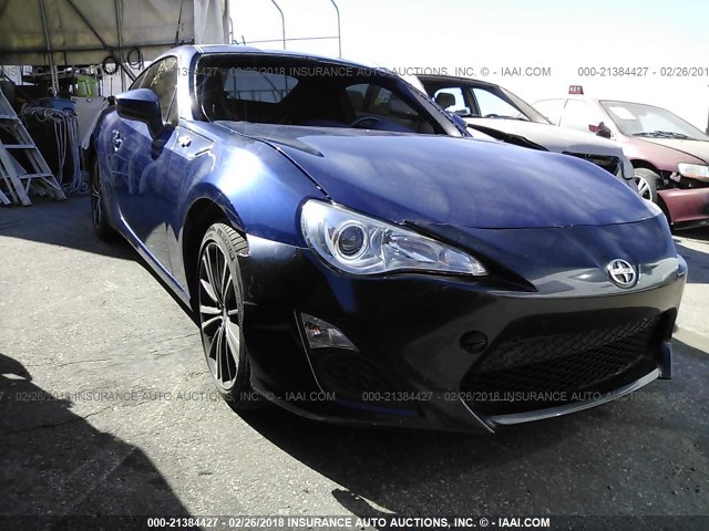 JF1ZNAA13E8708165 - 2014 TOYOTA SCION FR-S ლურჯი ფოტო 1
