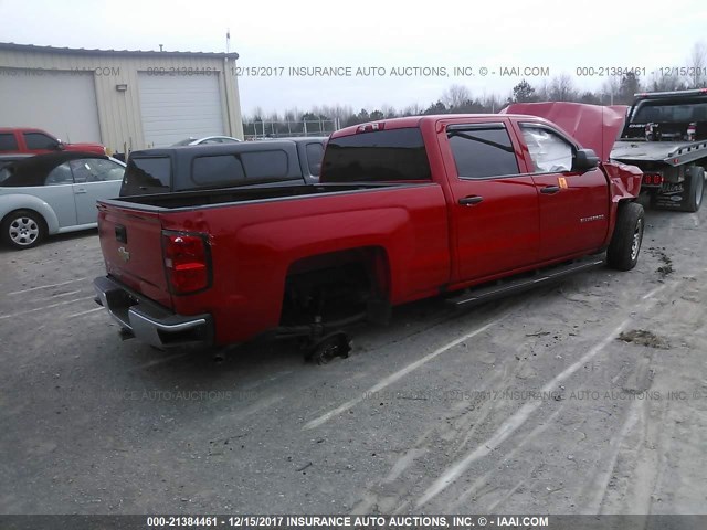 3GCPCNEC1HG160529 - 2017 CHEVROLET SILVERADO C1500/C1500  LS RED photo 4