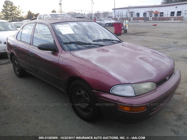 1Y1SK5267VZ439230 - 1997 GEO PRIZM LSI RED photo 1