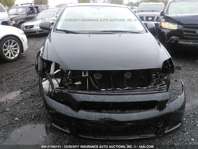 JTKDE167X60114067 - 2006 TOYOTA SCION TC 黑色 照片 6