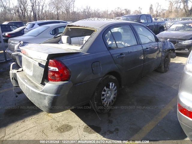 1G1ZS58F77F308516 - 2007 CHEVROLET MALIBU LS 灰色 照片 4