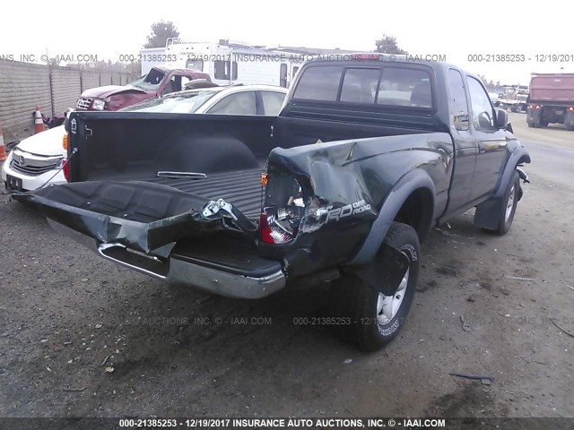 5TESN92N11Z876875 - 2001 TOYOTA TACOMA XTRACAB PRERUNNER მწვანე ფოტო 4