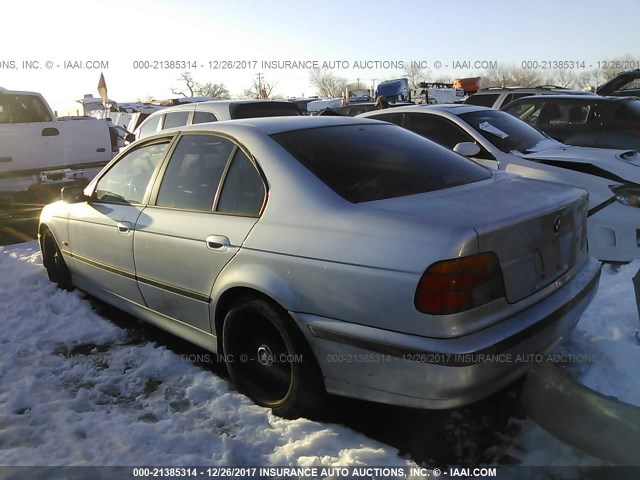 WBADD6327WBW39721 - 1998 BMW 528 I AUTOMATIC SILVER photo 3