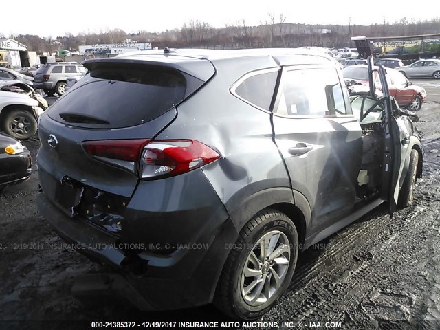 KM8J3CA49HU458067 - 2017 HYUNDAI TUCSON LIMITED/SPORT AND ECO/SE BLUE photo 4