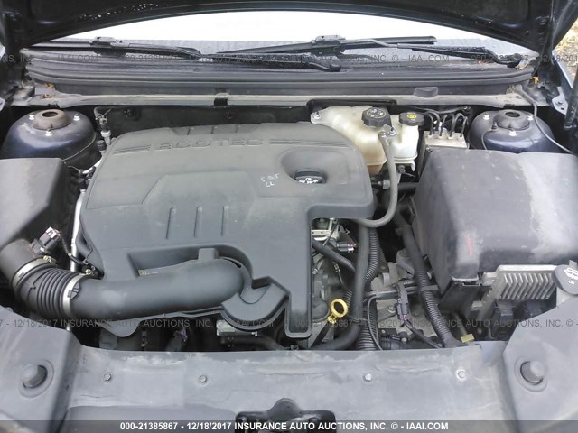 1G1ZB5E14BF179250 - 2011 CHEVROLET MALIBU LS ლურჯი ფოტო 10