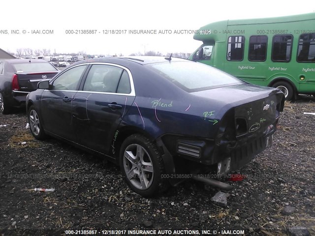 1G1ZB5E14BF179250 - 2011 CHEVROLET MALIBU LS ლურჯი ფოტო 3