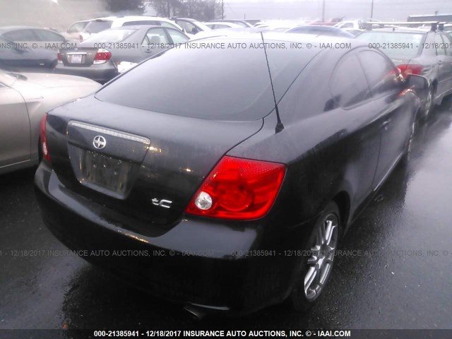 JTKDE177X50028481 - 2005 TOYOTA SCION TC 黑色 照片 4