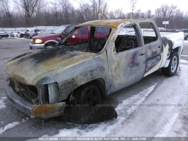 3GCPKSE3XBG238072 - 2011 CHEVROLET SILVERADO K1500 LT WHITE photo 2