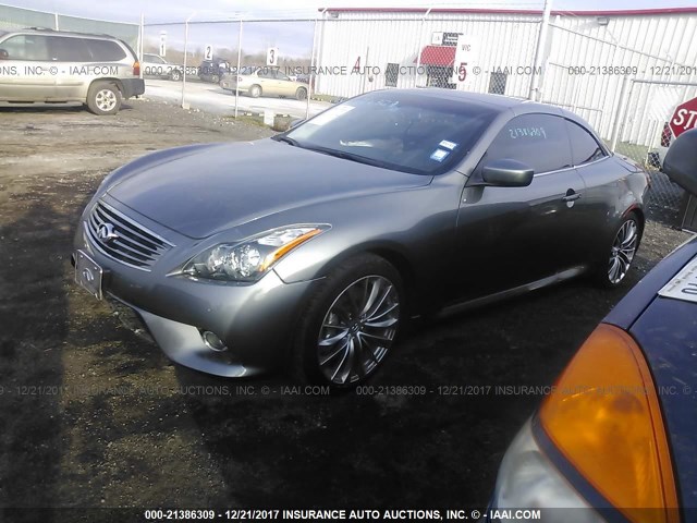 JN1CV6FE7DM770315 - 2013 INFINITI G37 SPORT/IPL GRAY photo 2