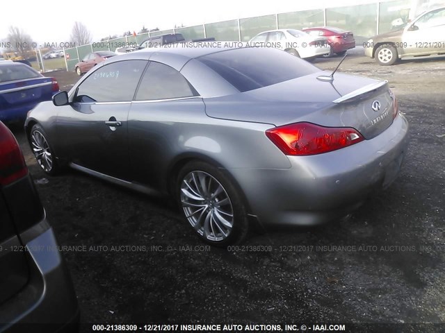 JN1CV6FE7DM770315 - 2013 INFINITI G37 SPORT/IPL GRAY photo 3