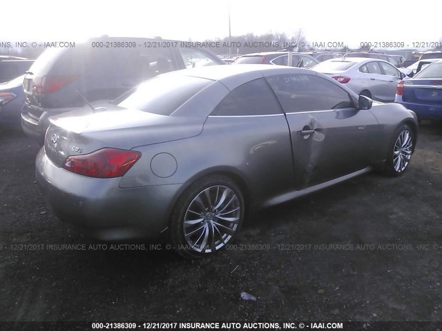 JN1CV6FE7DM770315 - 2013 INFINITI G37 SPORT/IPL GRAY photo 4