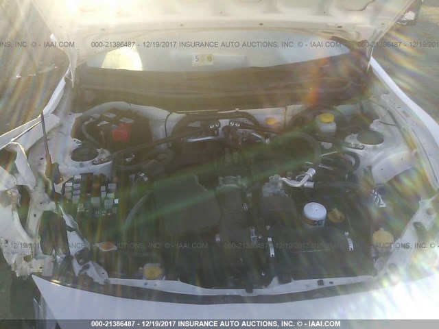 JF1ZNAA10E9707288 - 2014 TOYOTA SCION FR-S 白色 照片 10