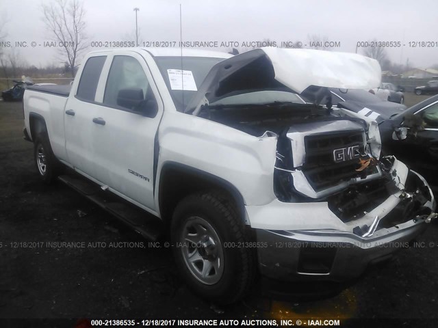 1GTR1TEC6FZ302874 - 2015 GMC SIERRA C1500 WHITE photo 1