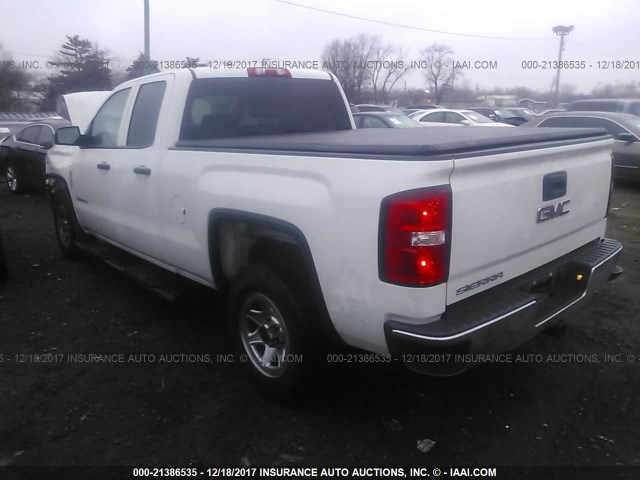 1GTR1TEC6FZ302874 - 2015 GMC SIERRA C1500 WHITE photo 3