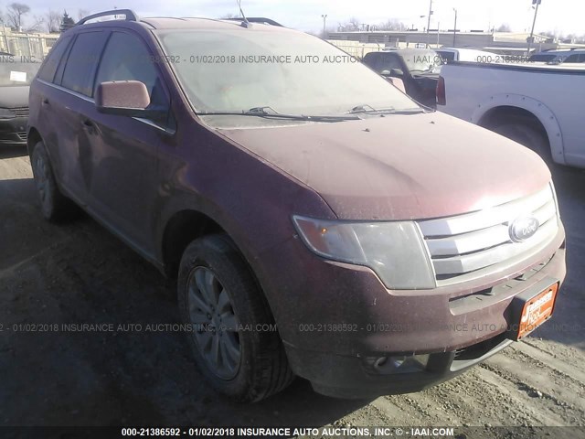 2FMDK4KC4ABB16890 - 2010 FORD EDGE LIMITED RED photo 1
