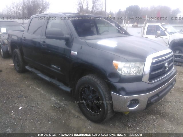 5TFDW5F19DX290569 - 2013 TOYOTA TUNDRA CREWMAX SR5 BLACK photo 1