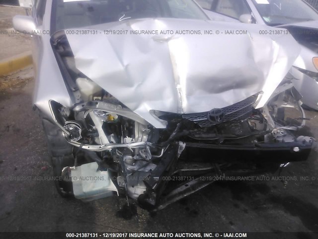 4T1BF30K84U581364 - 2004 TOYOTA CAMRY LE/XLE/SE SILVER photo 6