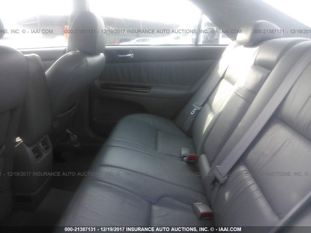 4T1BF30K84U581364 - 2004 TOYOTA CAMRY LE/XLE/SE SILVER photo 8