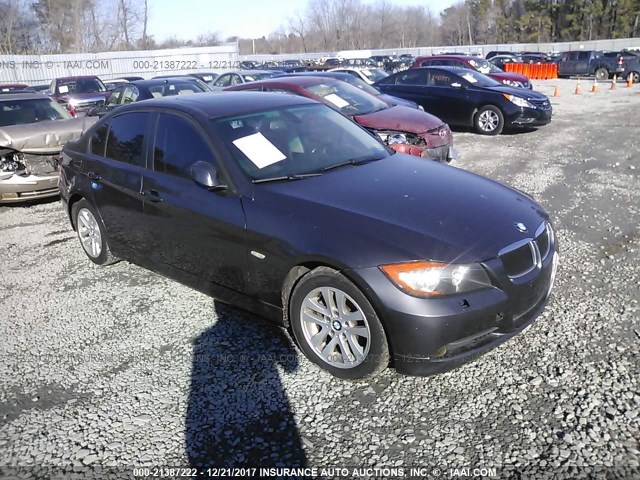 WBAVC73567KP34280 - 2007 BMW 328 XI SULEV GRAY photo 1