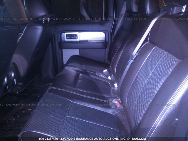 1FTFW1ET3DFB41326 - 2013 FORD F150 SUPERCREW GRAY photo 8