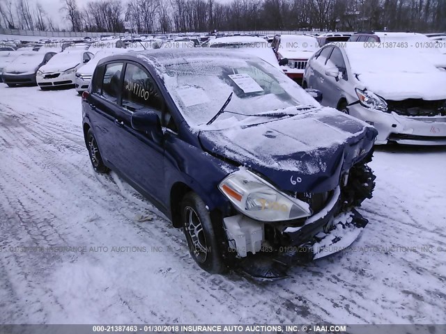 3N1BC13E09L359252 - 2009 NISSAN VERSA S/SL BLUE photo 1