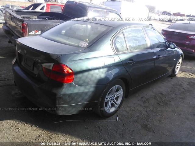 WBAVA37578NL44958 - 2008 BMW 328 I GREEN photo 4