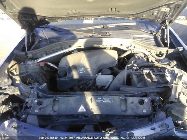 5UXWX9C54D0A27730 - 2013 BMW X3 XDRIVE28I შავი ფოტო 10